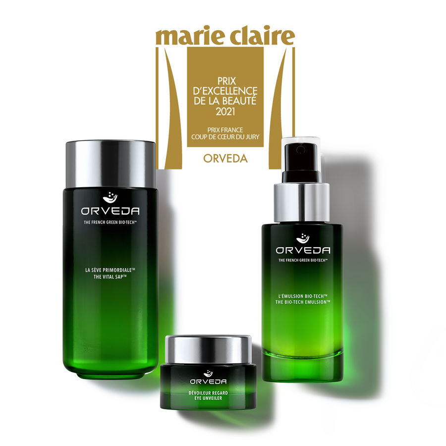 Main header image for article "ORVEDA IS RECOGNIZED BY MARIE CLAIRE PRIX D’EXCELLENCE DE LA BEAUTÉ AWARD PRIX FRANCE COUP DE COEUR DU JURY"