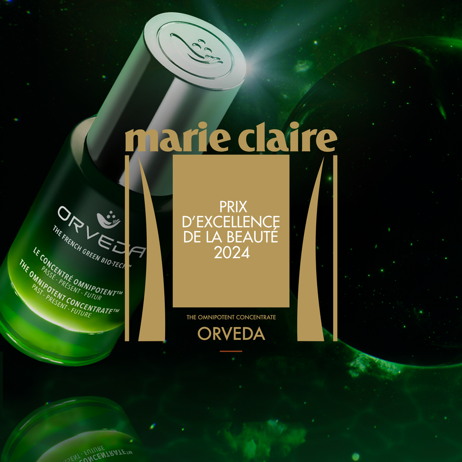 Main header image for article "THE OMNIPOTENT CONCENTRATE HAS WON LE PRIX D'EXCELLENCE MARIE CLAIRE INTERNATIONAL 2024"